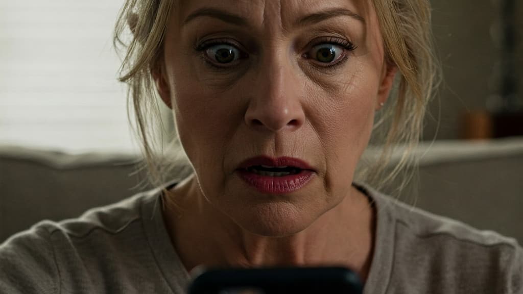 Foto realista em close-up do rosto de uma pessoa com forte expressão de repulsa/desconforto, simbolizando uma reação emocional intensa moldada pela percepção e experiências passadas.